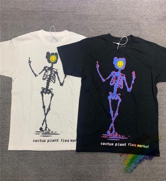 

t shirt men women tee streetwear cactus plant flea market4260567, White;black
