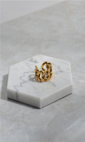 

fashion ring chain men and women opening europe the united states ring tail5350673, Golden;silver