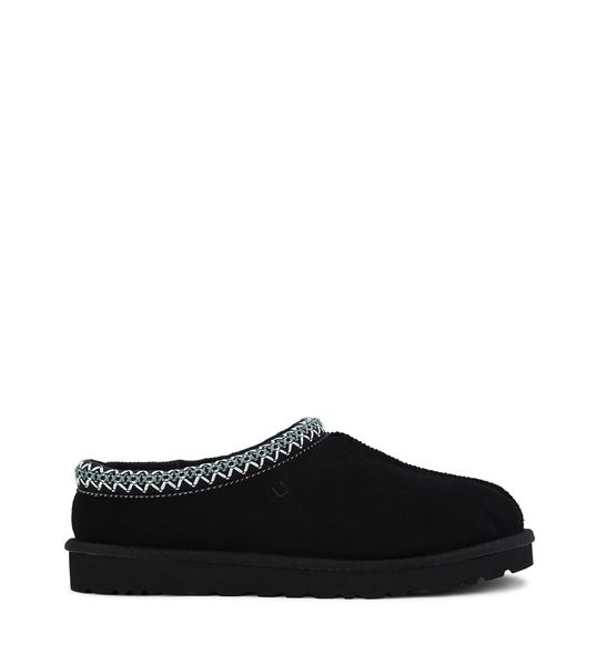 

tasman tasman slippers chestnut fur slides sheepskin shearling tazz new mules women men ultra platform boot slip-on shoes suede upper fall w, Black