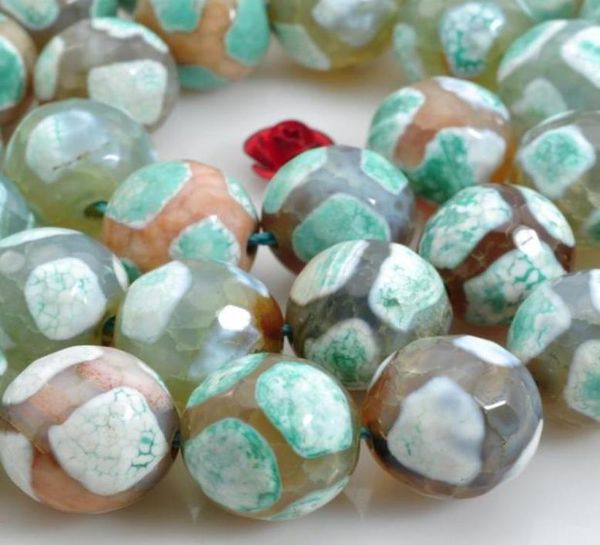 

natural gemstone loose beads diy jewelry accessories 10mm 12mm faceted agate beads crystal beads5933458, Black