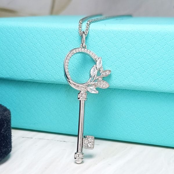 

charm chain jewelry woman heart necklace designer necklace for woman love pendant necklace s925 fashion necklaces stainless steel custom pen, Silver