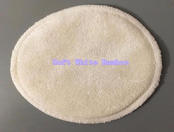 

waterproof reusable cloth bamboo mummy nursing pads breast pads 25 pairs milk pads9744757, White