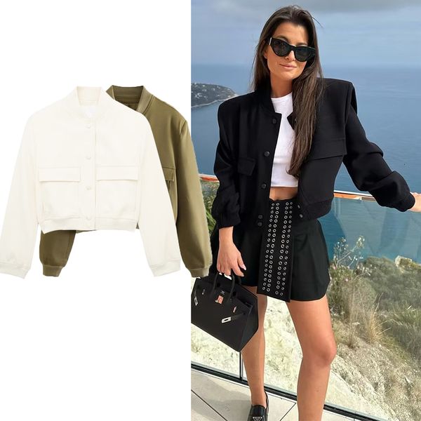 

men's hoodies sweatshirts 2023 spring jacket woman fashion bomber coats long sleeve with pockets outerwears casual coat 230810, Black