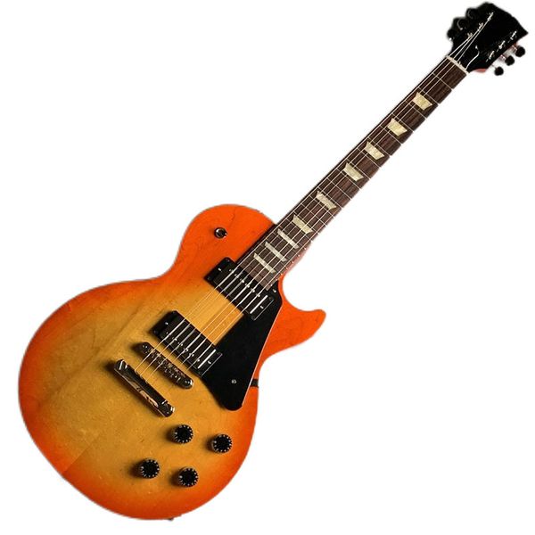 

paul studio tangerine burst les electric guitar as same of the pictures
