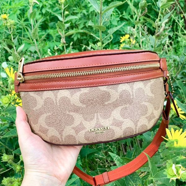 

cross body cooachs chest shoulder bum bag chest pack satchel waistpacks handbags luxurys designer totes leather belt bag womens fanny pack c