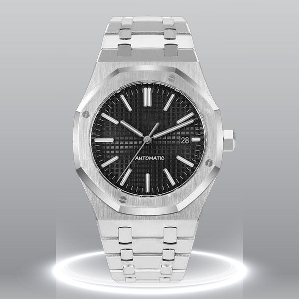 

movement watch bezel mens watches designer men watch automatic mechanical 2813 movement luminous sapphire waterproof designers wristwatches, Slivery;brown
