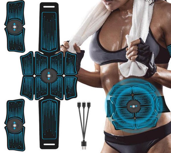 

muscle stimulator hips muscle trainer abs ems wireless smart abdominal muscle toner home gym workout machine for men women3327123
