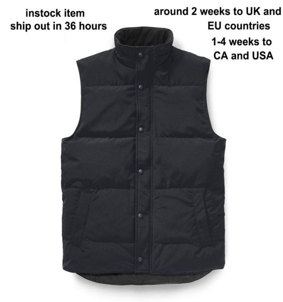 

fashion vest mens style real feather garson waterproof windbreaker down winter bodywarmer advanced waterproof fabric1922756, Black;white