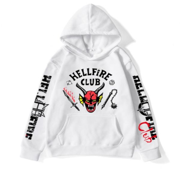 

stranger things 4 men039s tshirts hoodie ladies and men hellfire club fun clothes 2022new7585545, White;black