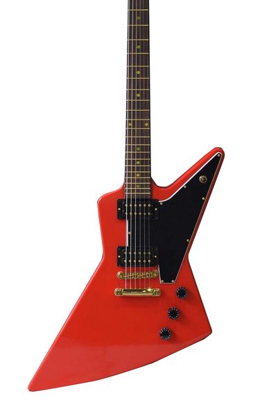 

lzzy hale signature explorerbird cardinal red electric guitar