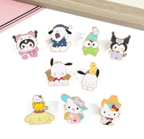 

melody kuromi cats pin cute anime movies games hard enamel pins collect metal cartoon brooch backpack hat bag collar lapel badges8276718, Blue