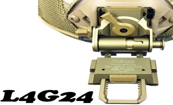 

wilcox type l4 g24 fast helmet cnc l4g24 nvg night vision helmet scope mount252m8188955
