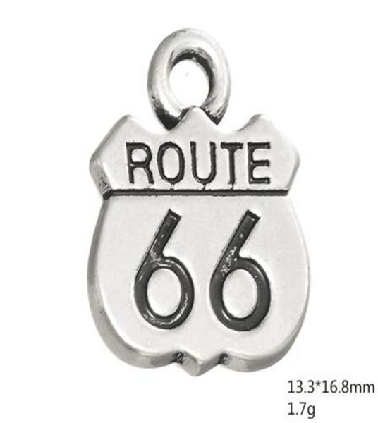 

2021 diy route 66 road sign charms jewelry for making other customized jewelry5478429, Bronze;silver