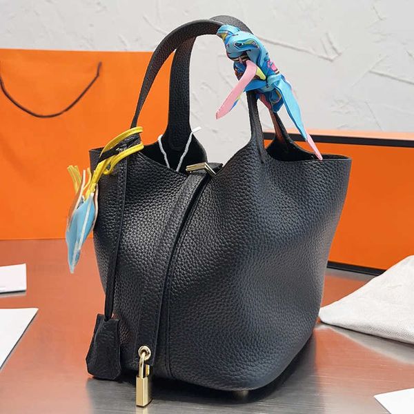 

women classic versatile handbags purse vegetable basket fashion shoulder bags small tote wallet four colors 20cm ing