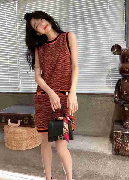 

basic & casual dresses designer 2023 summer new little fragrance style dress pink green orange 2pln, Black;gray