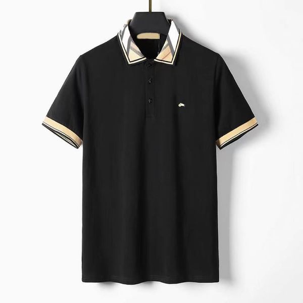 

new summer designer polo shirt bb men's polo tshirt women's luxury designer letter polos embroidered tshirt clothing short sleeve, White;black