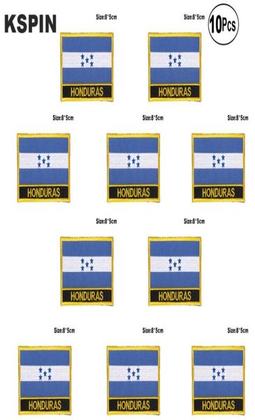 

honduras flag embroidery patches iron on saw on transfer patches sewing applications for clothes in homegarden5752058, Black