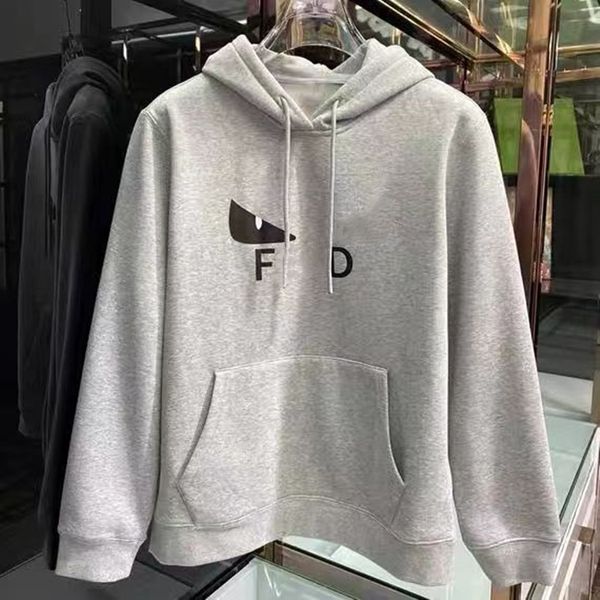 

23ss mens sweatshirts designer sweaters mens hoodies pure cotton letter printing comfortable and versatile new trendy couple's same clo, Black