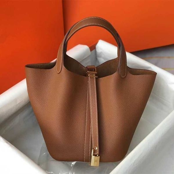 

wholesale designer h ermes totes handbags trendy autumn and winter bucket womens bag portable largecapacity french quality comm