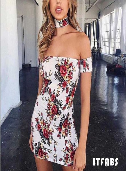

women short raglan sleeve bodycon dress ladies summer flower dress holiday party beach sundress x07057360823, Black;gray