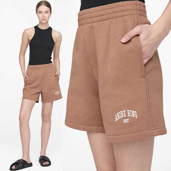 

ladies' shorts women's anines designers shorts ab classic letter embroidery bing cotton tight shorts women's sports pants, White;black
