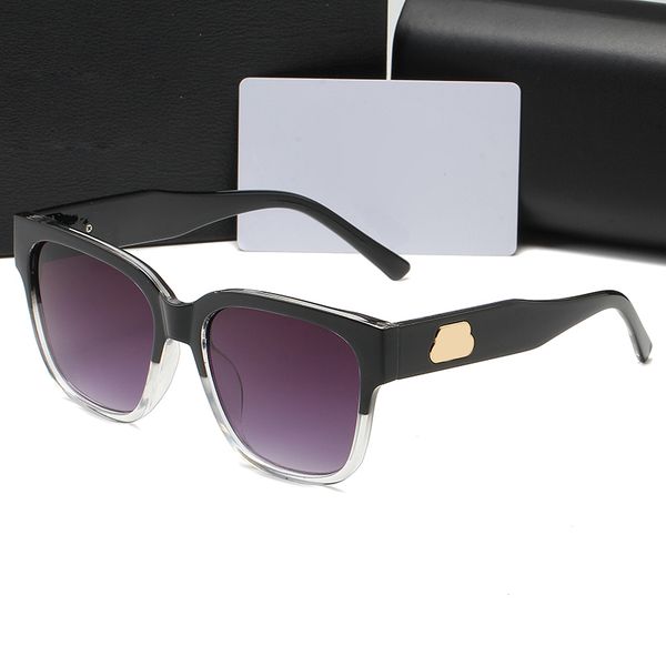 

designer sunglass fashion letter print sunglasses women men outdoor sun glass, White;black