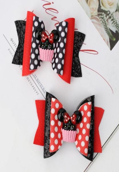 

mini sequins wave point hair bows with clips girls shiny glitter cute hairpins for party barrettes headwear hair accessories7632374, Slivery;white