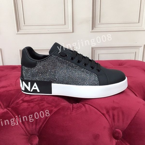 

2023 luxury designer casual shoes white black fashion mens leather breathable shoe open low sports sneakers hc210801