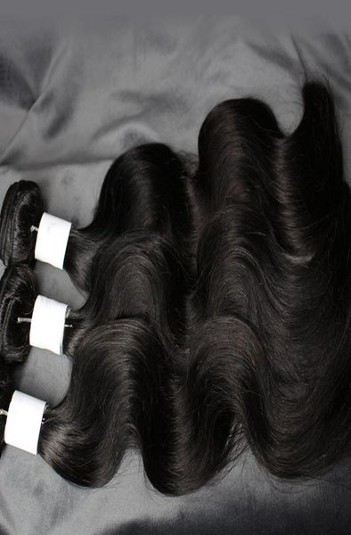 

brazilian body wave unprocessed malaysian peruvian indian human hair bundles 9a quality human hair weaves virgin hair5023990, Black