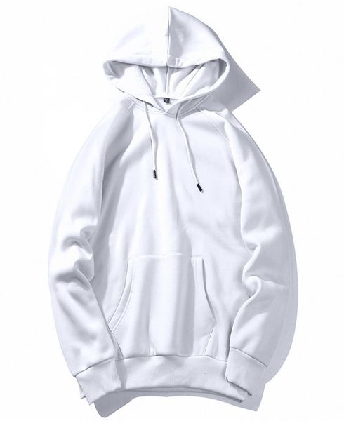 

padegao warm fleece hoodies men sweatshirts solid white color hip hop streetwear hoody man039s clothing eu szie xxl pdg16236921192, Black