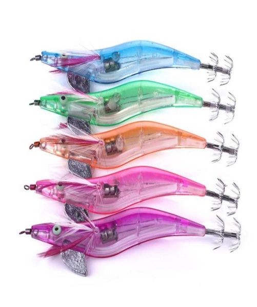 

high quanlity 10 5cm 15g led electronic luminous squid jig artificial lure glow bait for bionic170r1030124