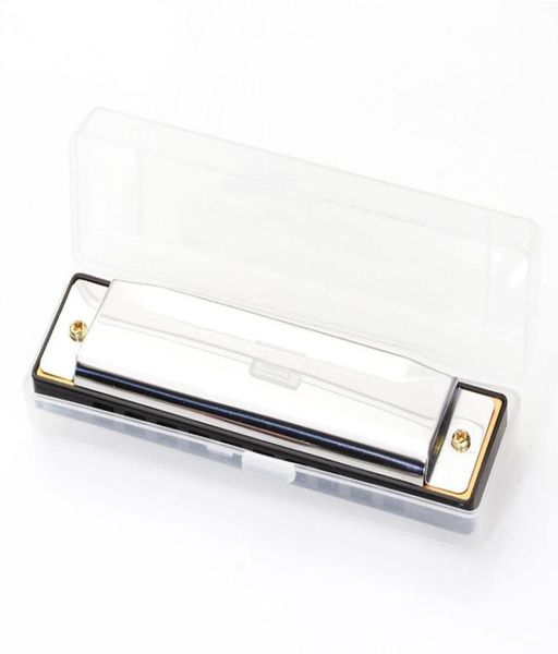

240 pieces whole blues harmonica 10 hole c key for beginners1256018