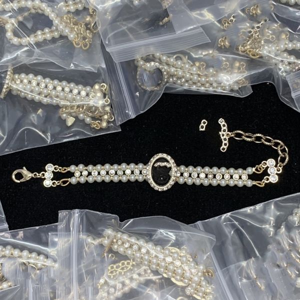 

bracelet designer bracelet luxury charm bracelets channel for women bracelets pearls fashion trend ornaments bracelets ccity party birthday, Golden;silver