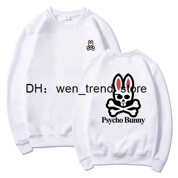 

mens sweatshirts jumpers fashion psycho bunny o-neck striped casual loose letter embroidery stone long sleeve pullover man casua clothing 3, Black