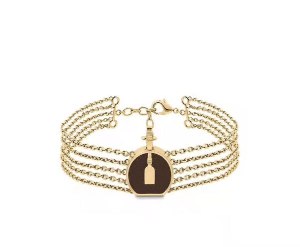 

fashion personality multichain women039s bag bracelet with box4596140, Black