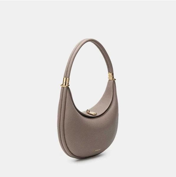 

songmont luna bags luxury designer underarm hobo shoulder half moon leather purse clutch bags handbag crossbody bag french minority2023