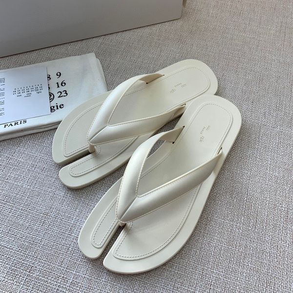 

maisons margiela tabi sandal flip flop slipper outdoor travel luxury designer womans black casual beach slide flat men shoes summer fashion