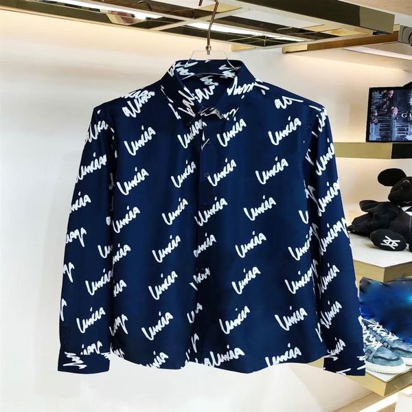 

mens brand shirts designer shirts paris clothes 111 male men long sleeve cotton plus size3335, White;black