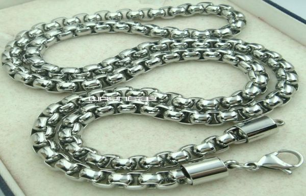 

61cm charming men silver tone 316l stainless steel necklace fashion jewelry n2615732686