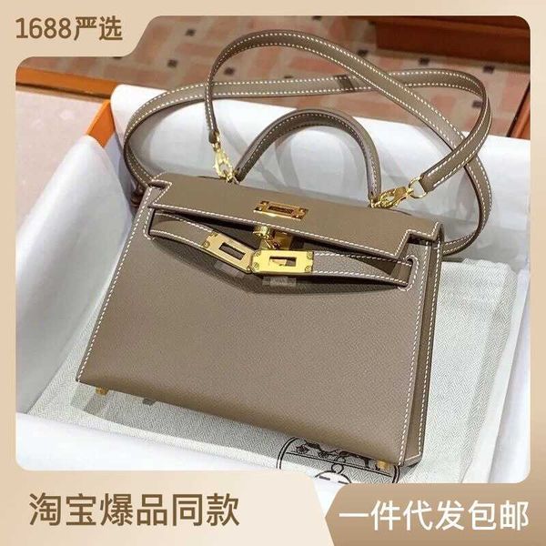 

designer bags classic mini bag light luxury palm pattern second generation kelys leather diagonal straddle handbag for women jz8h