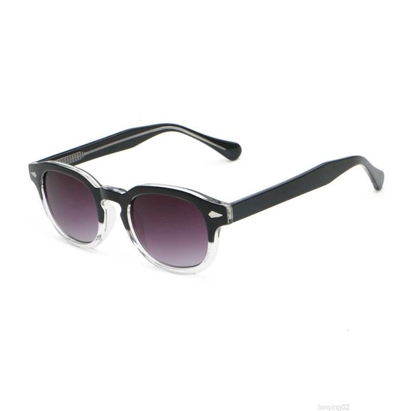 

sunglasses jmm jacqus devauxl round classical designer acetate handmade solar glasses eyewear with originalsusqc, White;black