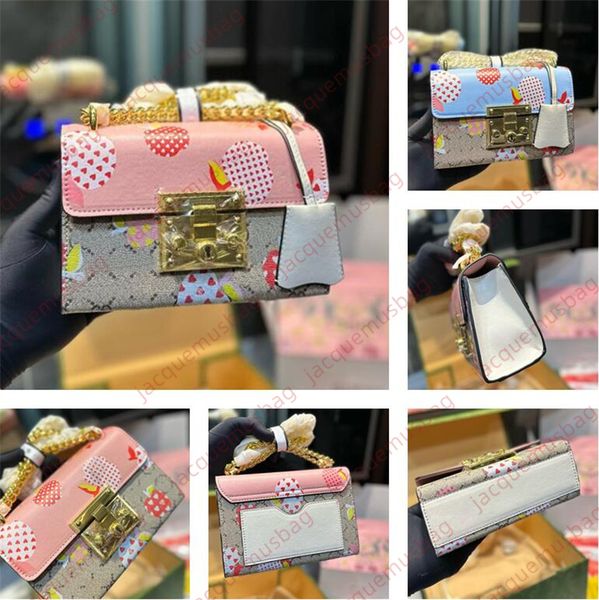 

padlock bag designer chain s-lock handbag gs ophidia women shoulder crossbody bags wallet hobo purses lady flip hasp messenger satchels dhga