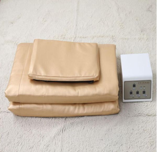 

new arrival high infrared blanket 3 zone controller body wrap sauna blanket5506167
