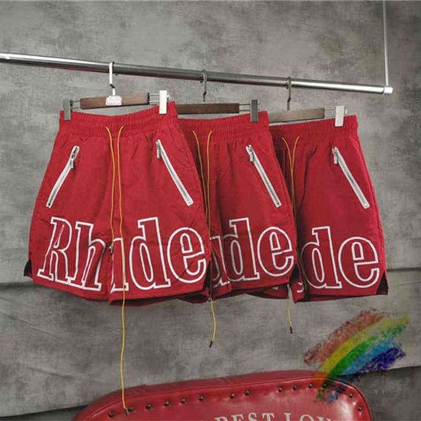 

short rhude soft breathable shorts men loose 11 mesh nylonuwlm237i, White;black