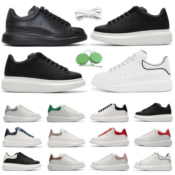 

platform shoe mens designer shoes snakeskin oreo triple black white leather suede men women trainers sports sneakers chaussures zapatos scar