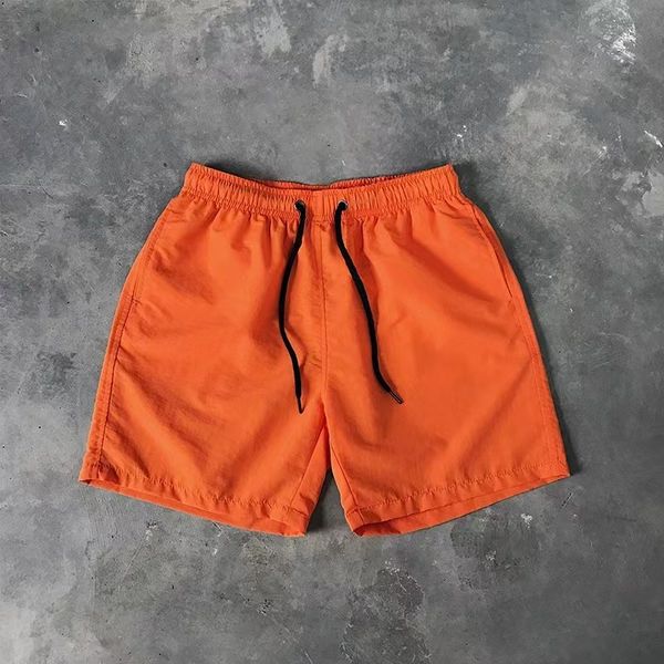

summer beach pants korean version three-point pants quick-drying shorts candy color loose and thin sports shorts 33, White;black
