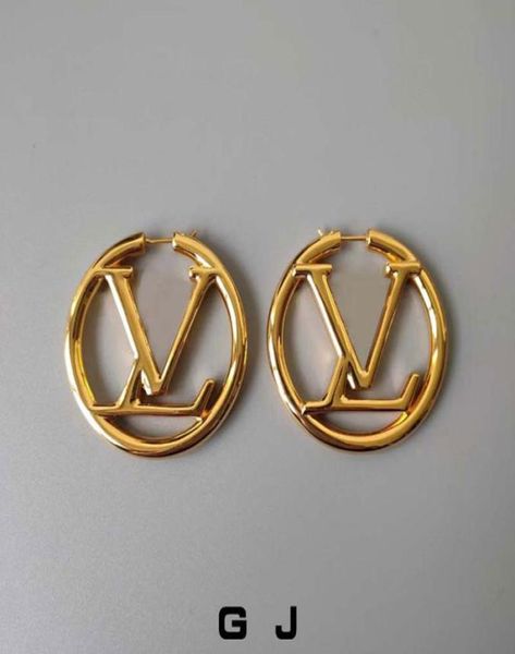 

designer earring for womens hoop earrings fashion stud big circle earings jewelry women designers gold sliver gift luxury earrings2025599, Golden;silver