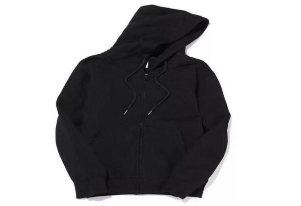 

fall 2021 casual women039s men039s hoodie loose japanese hiphop solid color hooded 7415655269814, Black