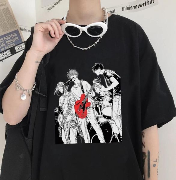 

t shirt men anime short sleeve bl given yaoi japanese manga tshirt cartoon graphic tees summer harajuku9547466, White;black