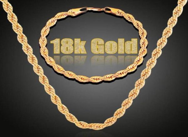 

2pcs jewelry sets ed link chain hip hop bracelet necklace set gold silver color choker men punk necklaces bracelet set2046900